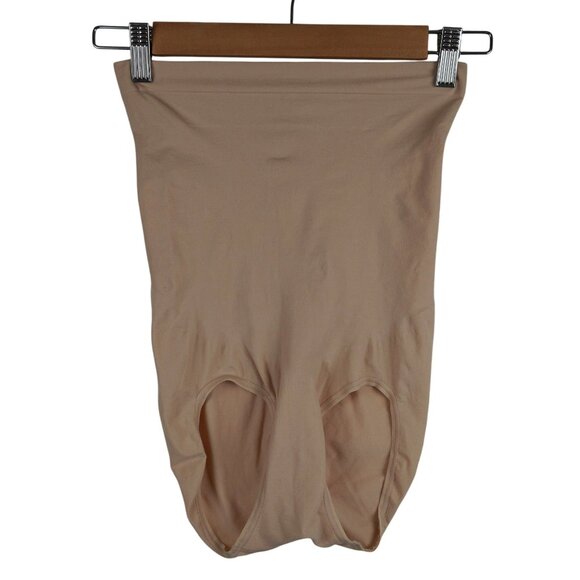 SPANX Other - Spanx High-Waisted Nude Shaper Brief Size L Large Seamless Smoothing